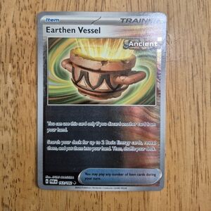 QTY 4 Pokemon Earthen Vessel Item Trainer Card